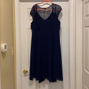 Like New: Torrid Semi-Formal Chiffon Midi Dress